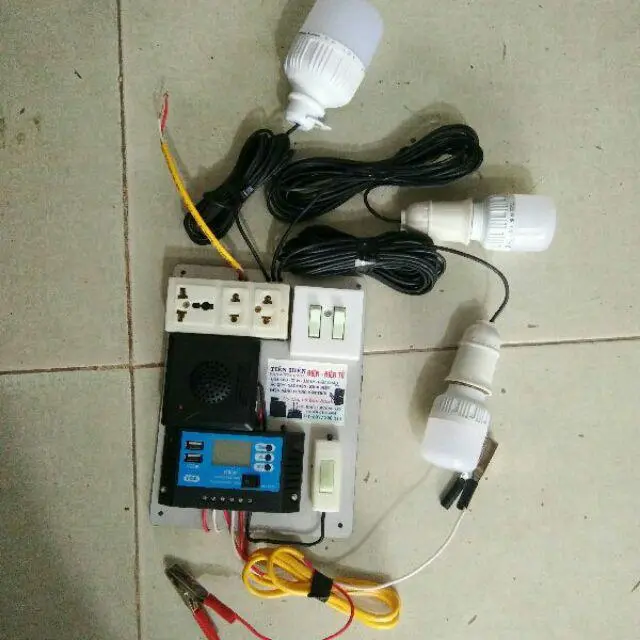 Máy Phát Điện Mặt Trời 180w Điện 220v ráp sẵn, dễ sử dụng. 2