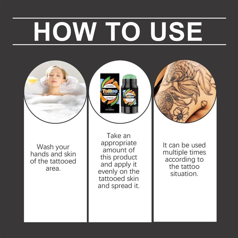 Product Introduction of Nourishing Tattoo Aftercare Balm, Moisturizing Tattoo Care Balm, Hydrating Body Care Product for Men & Women Daily Use 8