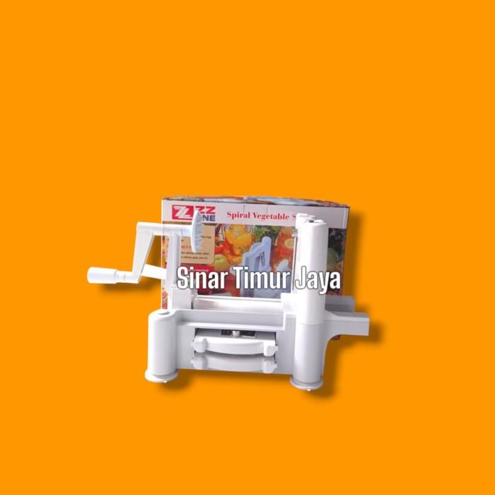 Viral! Alat Pemotong Buah Sayur Parutan Serba Guna Spiral Vegetable Slicer 2