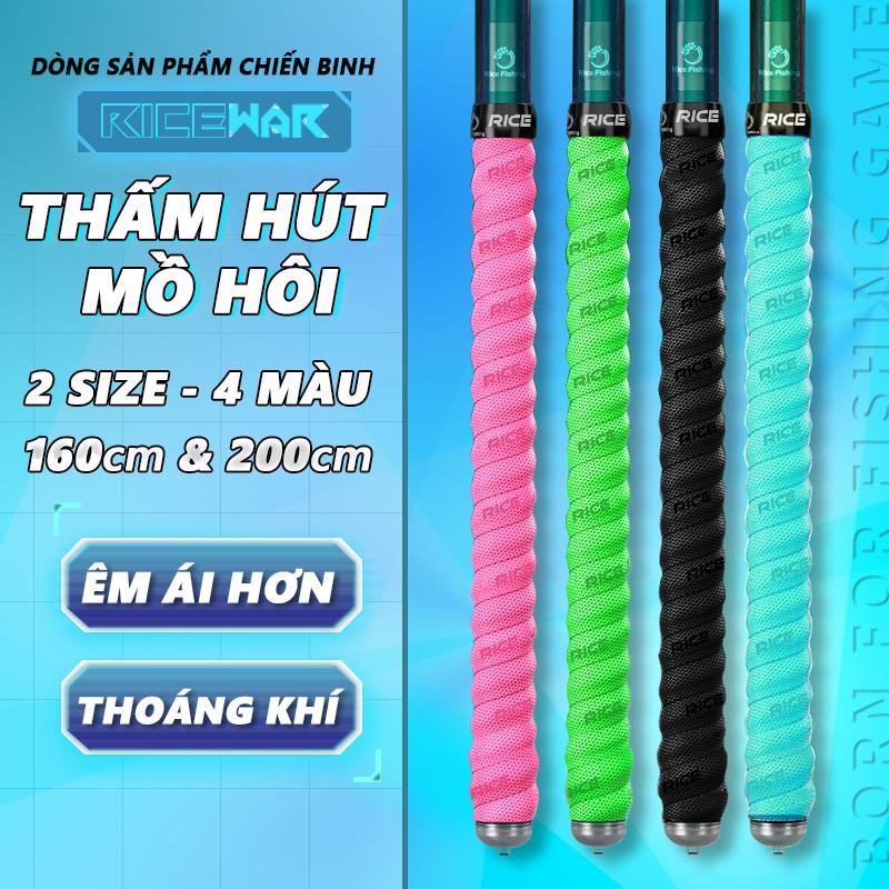 Quấn Cán Cần Rice Fishing, Cuốn Cần Câu Tay , Vợt Cầu Lông Dài PK-10