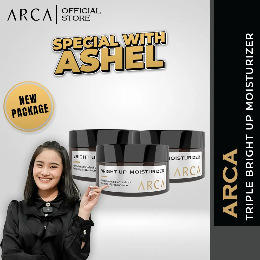 [TRIPLE] ARCA BRIGHT UP MOISTURIZER - PELEMBAB WAJAH PRIA