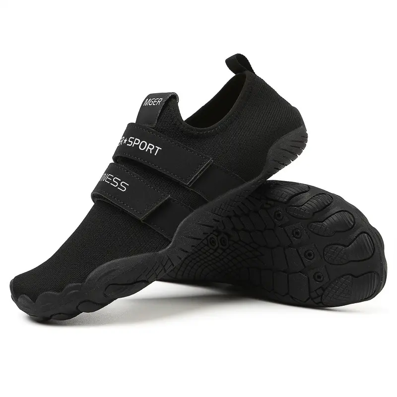 Men's Squat Weightlifting Deadlift Shoes Women's Indoor Comprehensive Sports Fitness Shoes Silent Yoga Shoes Treadmill Special Shoes 5