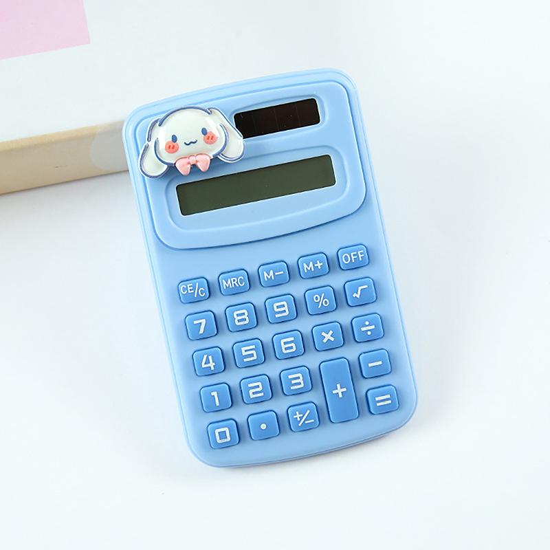 Product Introduction of Portable Cute Kawaii Mini Cute Calculator Cartoon Creative Digit Calculator Office School Supplies Students Stationery Gifts 32