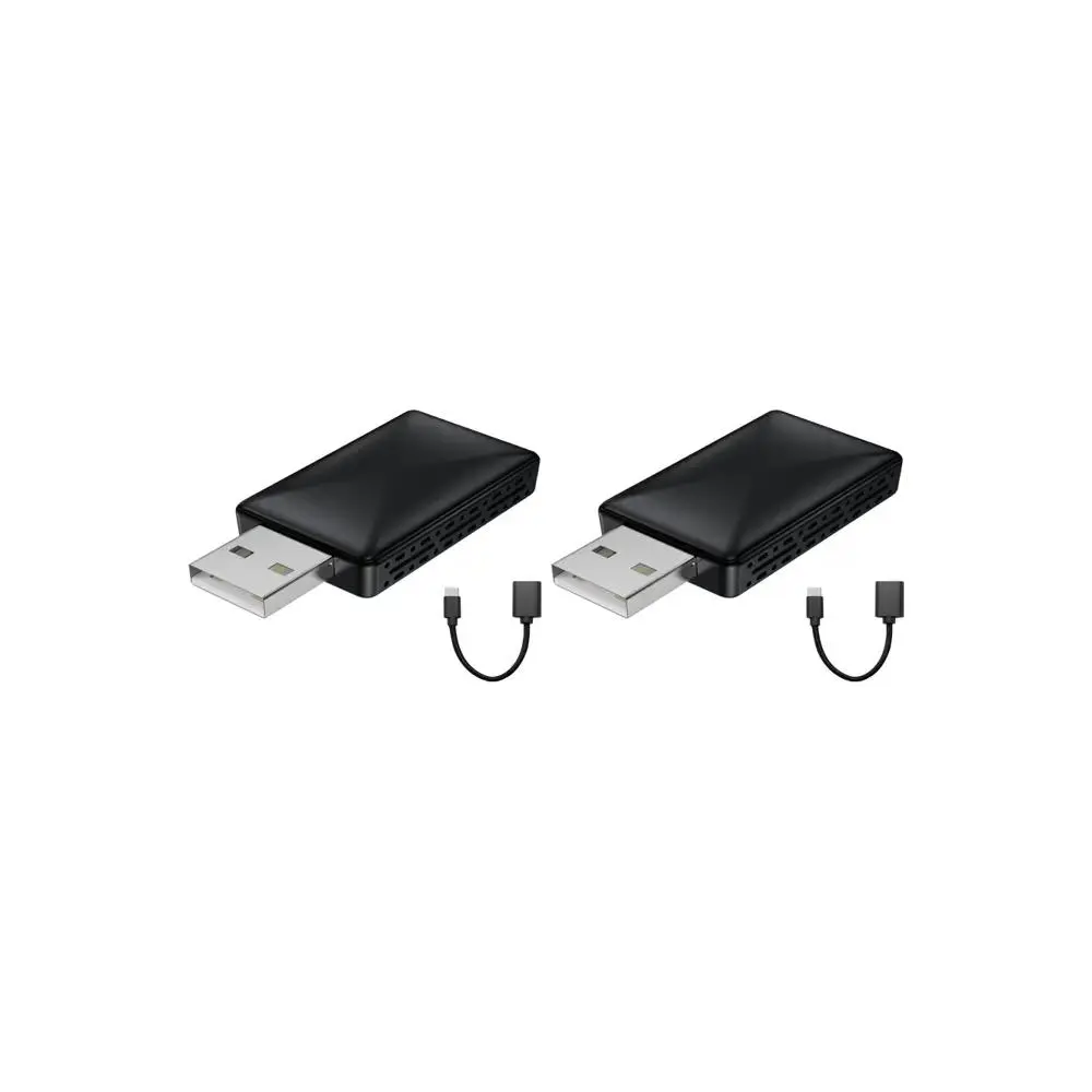 Wireless Car System Box, Adapter Compatible with CarPlay Android Auto, Convert Wired to Wireless Dongle, Plug & Play Vehicle System for iOS 10+ Android 11+