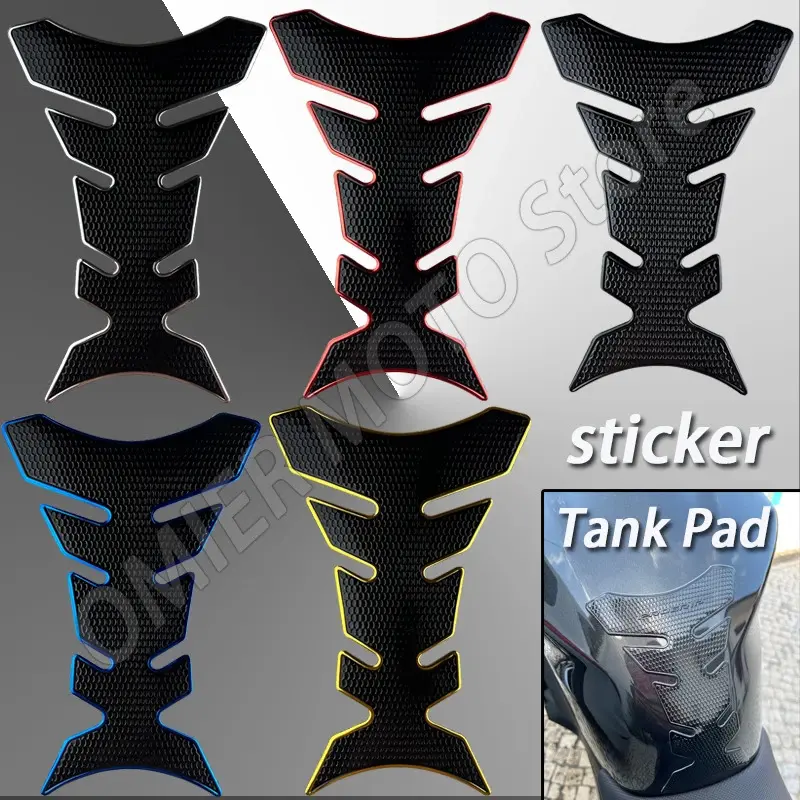 3D Motorcycle Fuel Tank Gasket Rubber Gel Sticker Decal for Dominar Pulsar HONDA SUZUKI YAMAHA KAWASAKI KTM  Malaguti TVS BAJAJ