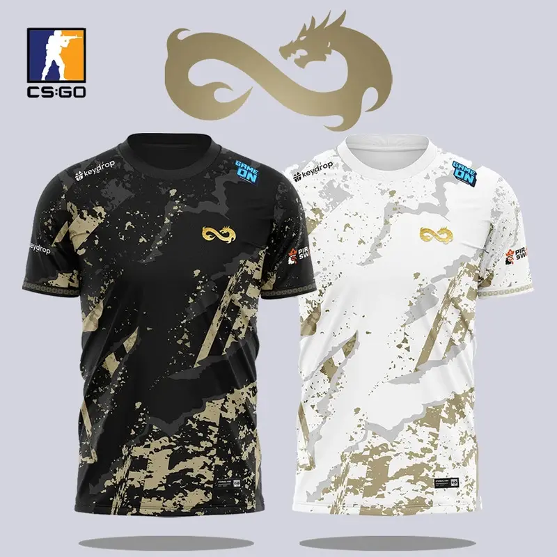 CSGO Esports Team Eternal Fire 2025 New Jerseys CS2 Major Game Training Suits Unisex Street Oversized Tops Graphic T Shirts