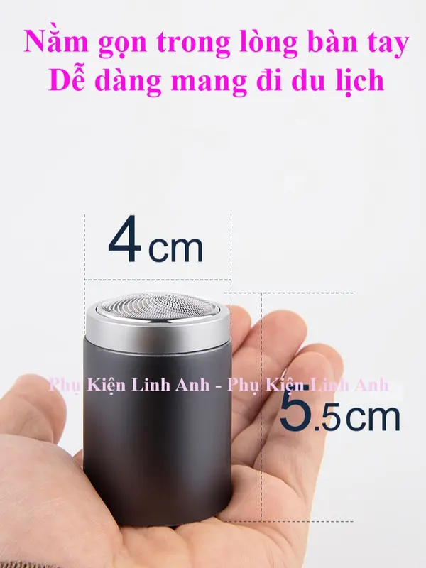 Máy cạo râu Mini rất tiện dụng mang đi du lịch đi chơi 6