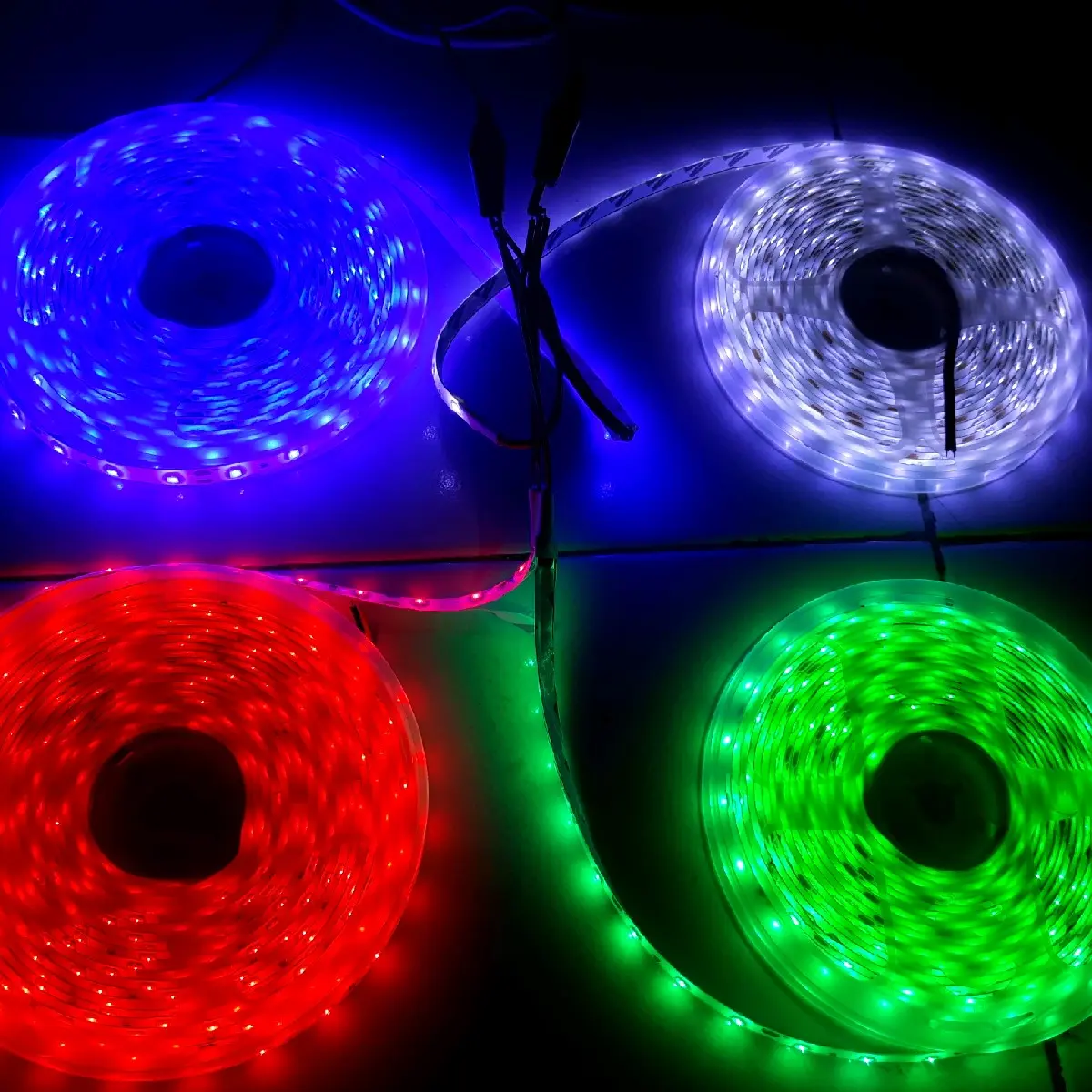 led strip  meteran 12v, 24v murah untuk mobil atau motor. Led murah