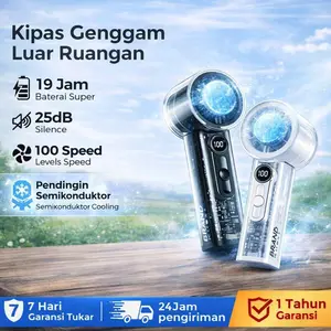 COD. POMANYSTORE - Mini Kipas Strong Portable Wind 100 Gear Wind Speed Kipas Angin Led Display Adjustable Turbo Kipas Portable Usb Kipas - COD