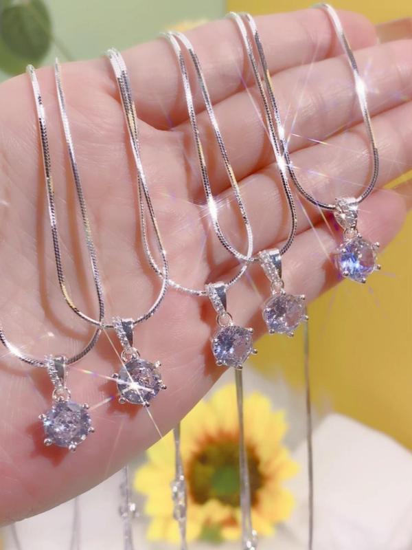 Dây chuyền bạc ý 925 cao cấp hạt độc đáo - Chain, Women