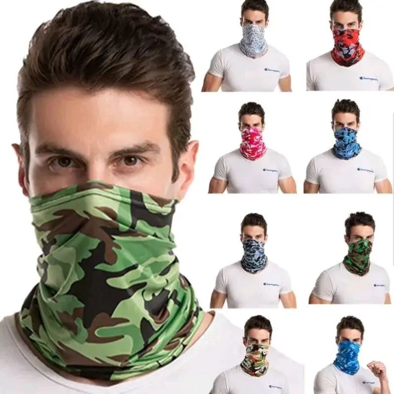2pcs MASKER BUFF BANDANA MOTIF RANDOM IMPORT TANPA JAHITAN BEST QUALITY COD CEWEK COWOK Kain