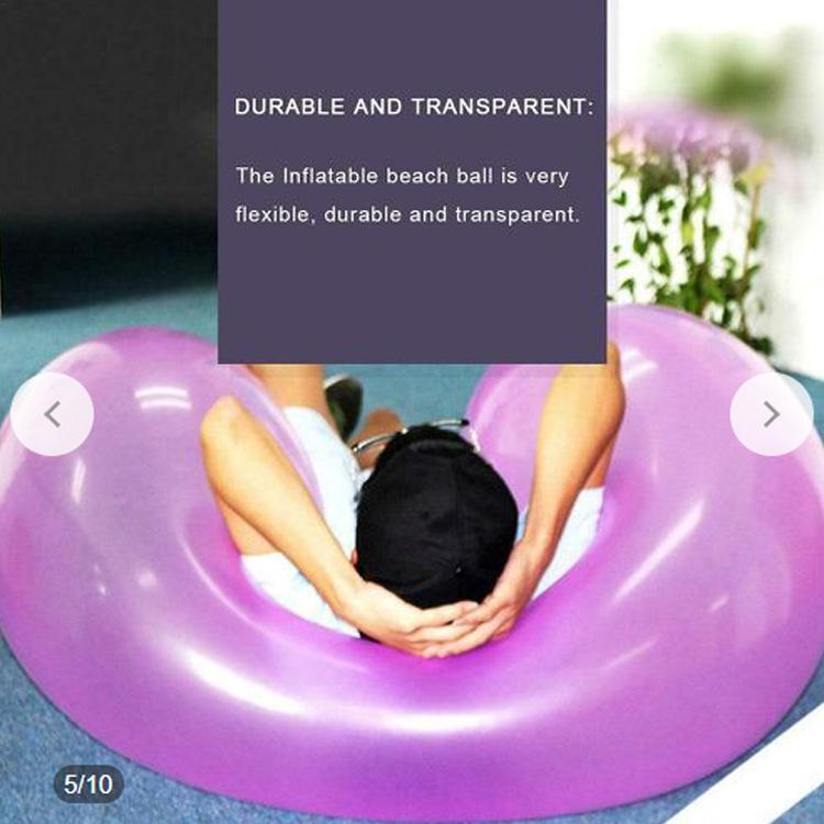 Product Introduction of Bubble Ball Summer TPR Decompression Oversized Inflatable Ball Water Injection Bubble Balloon balloon garland 25