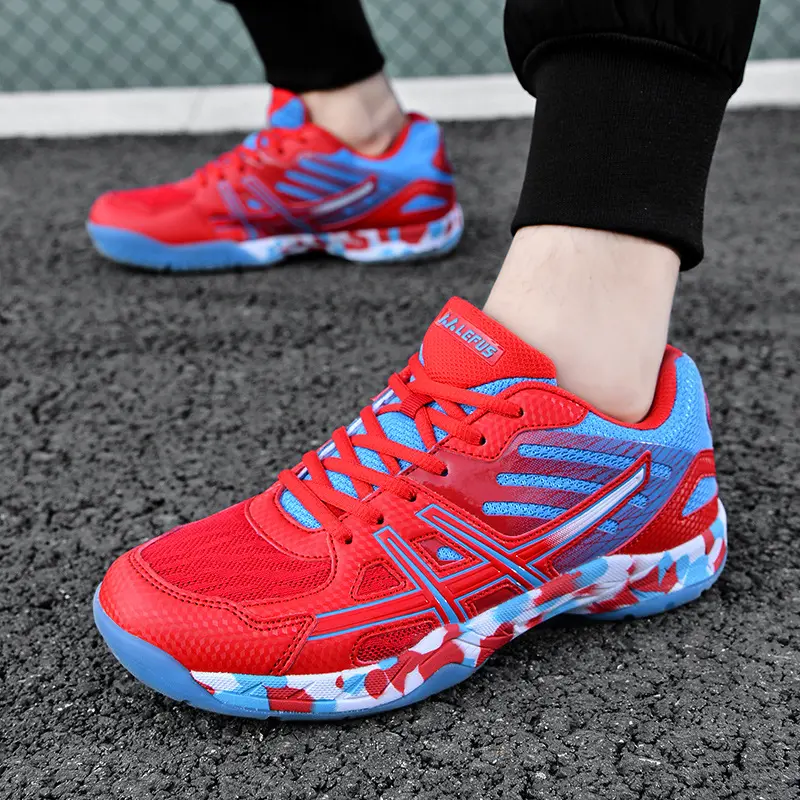 Badminton Shoes for Men Women Indoor Court Pickleball Volleyball Shoes F 49 V O 7