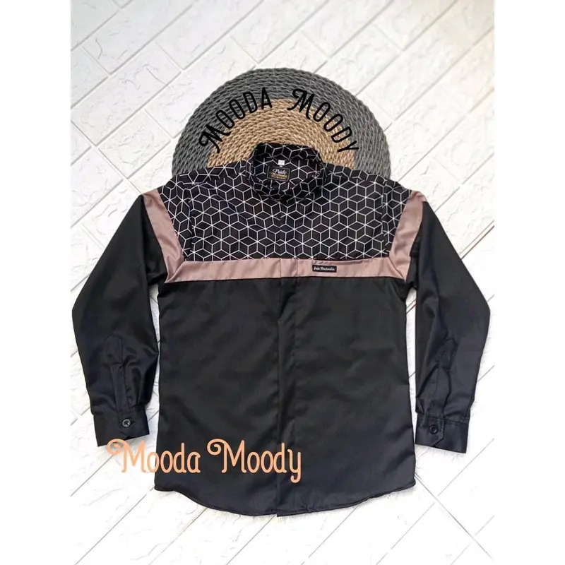 baju koko anak laki-laki lengan panjang batik senopati 9-15 th Muslim remaja 3