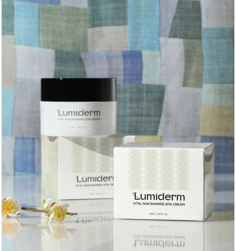 Q96_ Kem dưỡng Lumiderm vital niacinamide 20% cream hũ 50ml (Vỏ trắng) 4