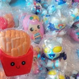 WWCOLLECTION Mainan Squishy Karakter Obral Murah Cocok untuk Dijual Lagi dengan Harga Grosiran Slime