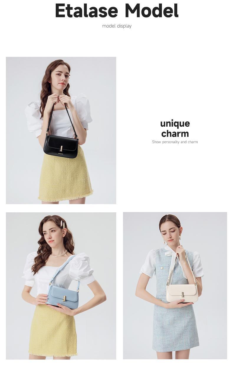 Product Introduction of MOSSDOOM Tas Selempang Wanita Balerie Bag Nyaman dan Praktis Tas Bahu Ketiak 26