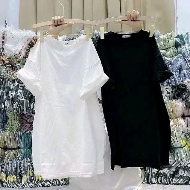 Áo phông unizex nam nữ mẫu TRƠN vải cotton 3158 mềm mịn kiểu dáng hàn quốc.