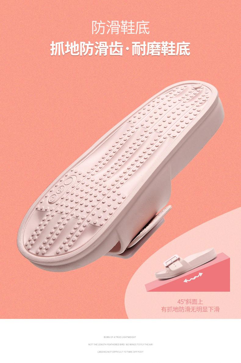 Product Introduction of Women's Slippers New Korean Style Fashion Slippers Outer Wear Internet Hot Casual Home Single Strap Slides Soft Bottom Comfortable Sandals 19