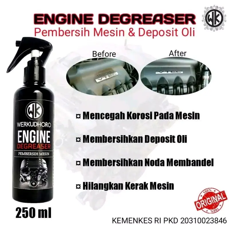 Pembersih Pengkilap mesin mobil Engine degreaser Wherkuduro Car 2