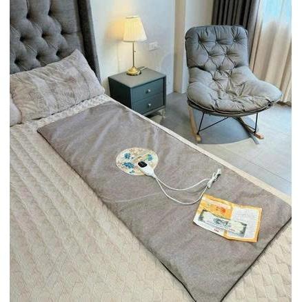  Thảm Ngải Cứu Điện Gối Ngải Cứu Điện - Đệm Sưởi Ngải Cứu Đông Y - Giảm Đau Vai Gáy Đau Lưng Nhức Mỏi Xương Khớp 