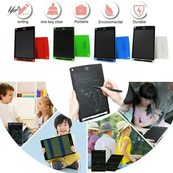 LCD Drawing Writing Tablet 8.5 Inch Mainan Papan Tulis Bisa Hapus Board Digital Pad Edukasi Pen Gambar Easy Writting 8,5" Tab untuk Anak 4