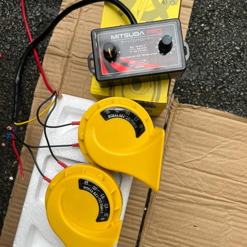 Combo nhại Mitsuba pro vs kèn sên kháng nước 510hz cho xe ô tô, xe máy