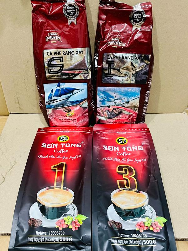 GÓI 500G Cà phê pha phin Trung Nguyên chữ S chữ I Cà phê Sơn Tùng số 1 số 3
