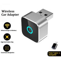 Gambar Balibyte CP88 Wireless Carplay Adapter Portable Auto 2 in 1 Adapter for Wired Android Auto Cars Converts Wired to Wireless Easy Setup Plug & Play No Delay 2025 Upgraded - Sliver dari Balibyte Store Kota Administrasi Jakarta Pusat 1 Tokopedia