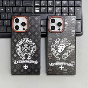 เคสโทรศัพท์ iPhone, การออกแบบหัวใจกระทะฟิล์มเงินหนาสี่เหลี่ยม, เปลือกป้องกันสร้างสรรค์ใหม่, เปลือกกันกระแทก, เข้ากันได้กับ iPhone 13 และ 16, เปลือกชุบด้วยไฟฟ้าสีบล็อกร้อน