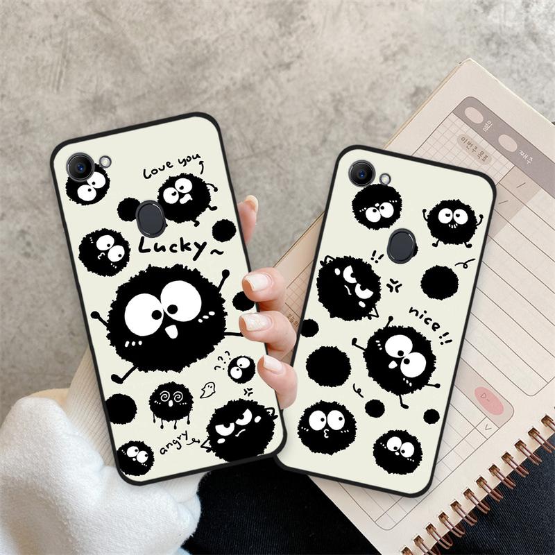  Ốp lưng Oppo F5   F5 Youth   F7 hình quái vật nhỏ bồ hóng 