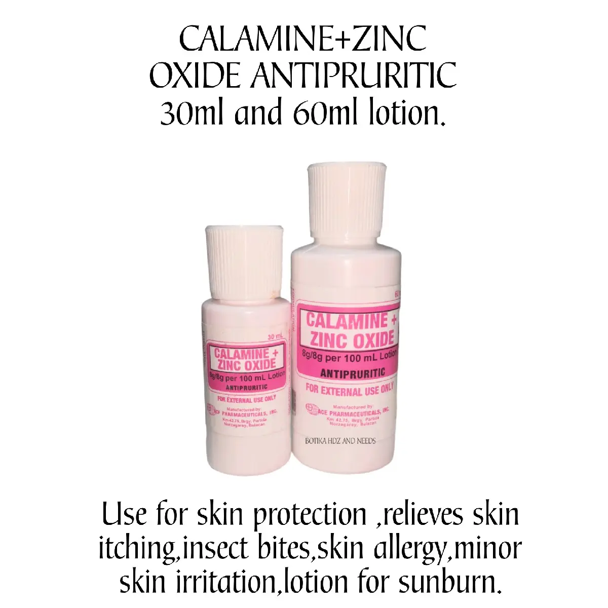 Calamine Lotion anti-itch and rash insect bites sunburn Soothing for ...