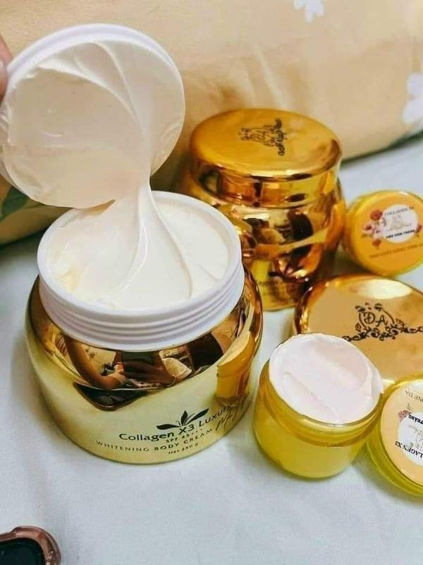 Kem Body Collagen X3 Luxury Đông Anh Chính hãng, phiếu bảo hành - Mẫu tem mới 2023 Làm Đẹp Da Dưỡng Da Body Women Dưỡng Body Nữ