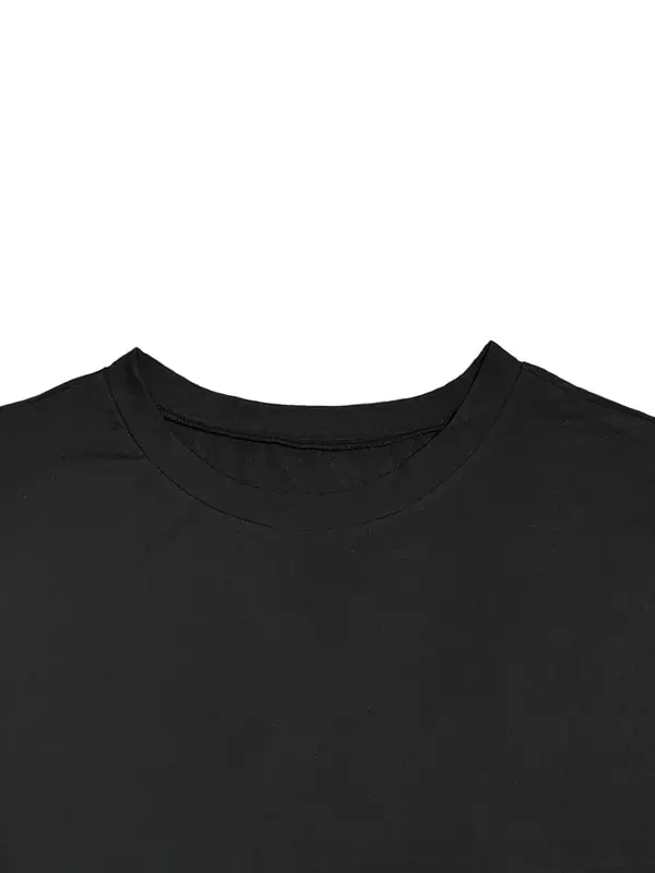 【Plus Size】 Witch Print Drop Shoulder Tee, Casual Half Sleeve Round Neck T-shirt for Summer, Women's Streetwear Clothing for Daily Wear, Vintage Graphic Tees 2