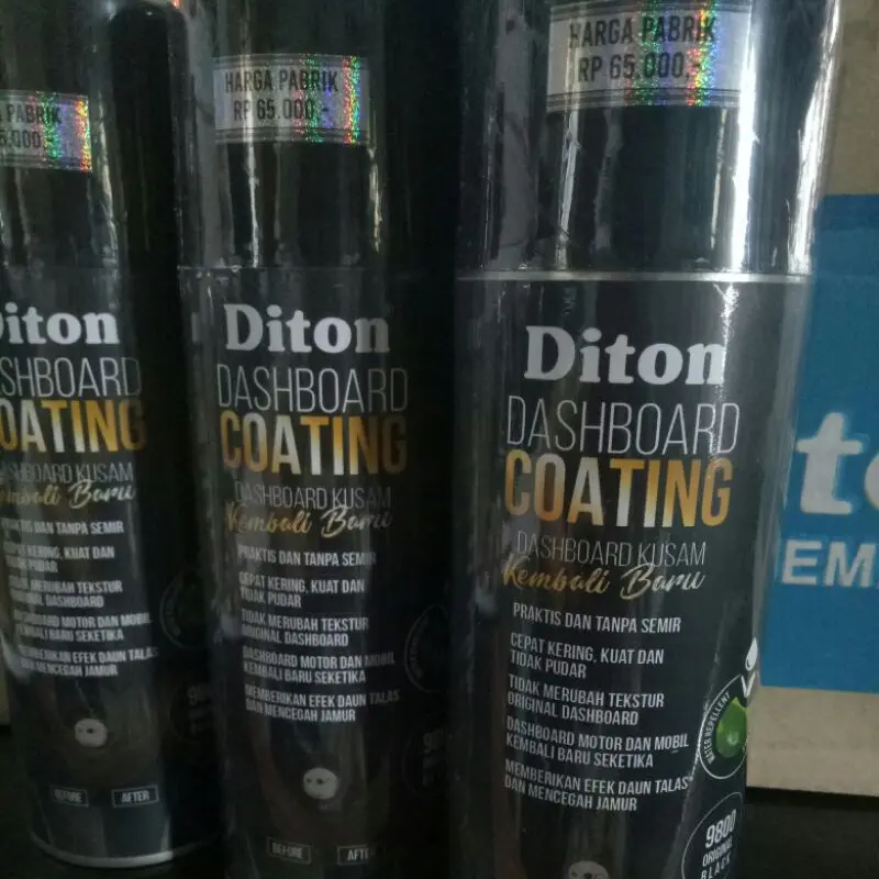 9800 dashboard coating original black 9800 Diton Dashboard Coating Pembersih dasbor dasboard Dashboard Diton 400ml Car Paint Semir Semir 1