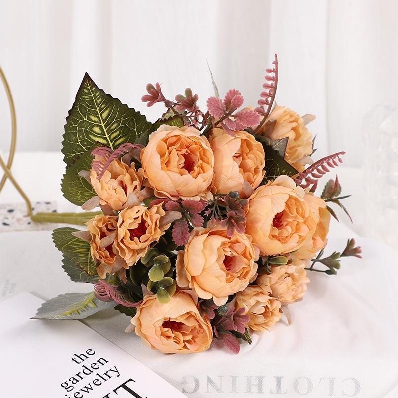 Product Introduction of [COD] BUYNOW - Bouquet bunga P51 RongHua Artifisial Dekorasi 16