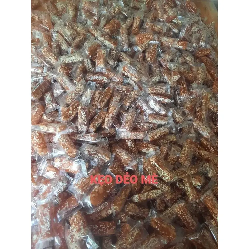 (Trùm sỉ) Kẹo mè xửng mềm dẻo ít ngọt - Đặc sản Bến Tre (1Kg, 500g) 5