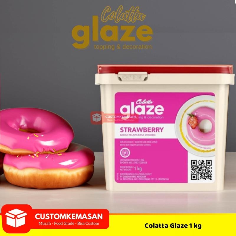 Colatta Glaze / Selai Dark Cokelat 1kg / Selai Tiramisu 1kg / Selai Roti / Topping Selai Colatta Glaze 2