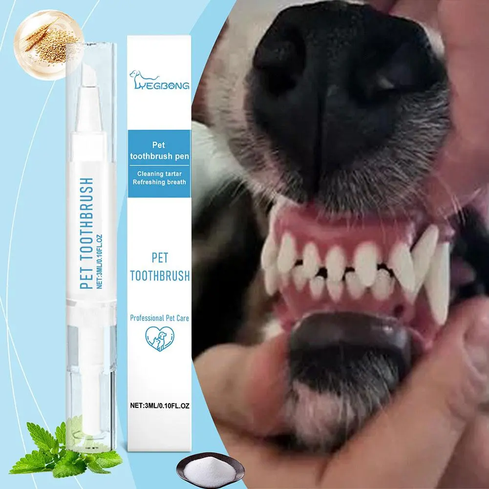 Pet Toothbrush Pen Durable And Clean U7G1