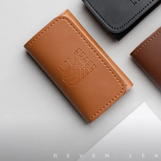 Reven Leather Gantungan Kunci Dompet Stnk Mobil Motor 8