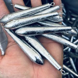 Long Casting Strip Extended Willow Leaf Lead Sinker Casting Rod Drag Reduction Flow Anchor Fish Sea Fishing Anchor Hook Collection