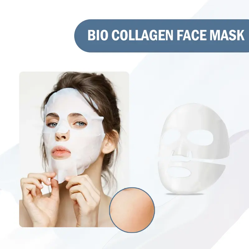 Mặt Nạ Dưỡng Ẩm Collagen, Jaysuing, Dưỡng Ẩm Và Dưỡng Ẩm, Mặt Nạ Miếng Phục Hồi Da Mặt Skincare 2