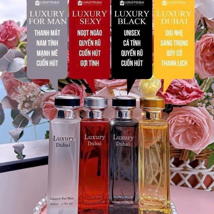 Nước Hoa Luxury Dubai 50ml - Tinh Dầu Nước Hoa Luxury Dubai