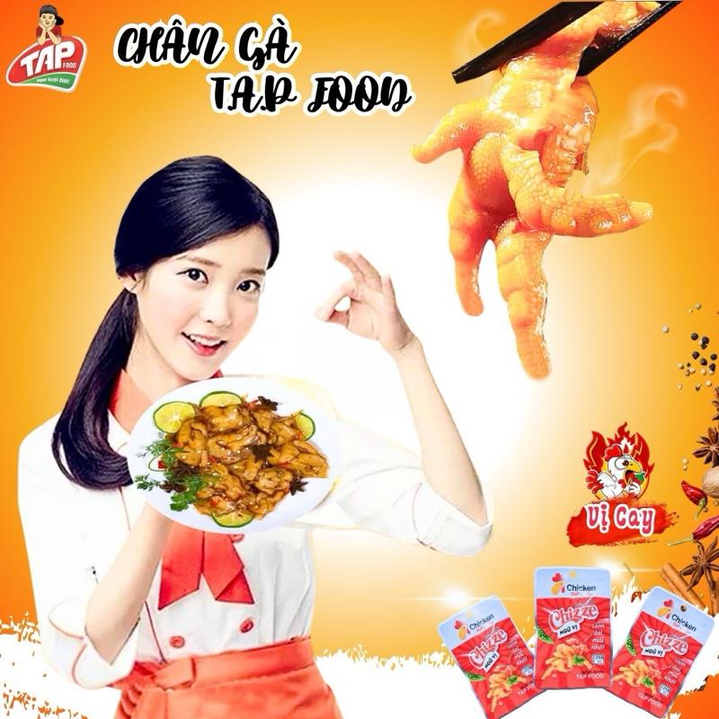 Combo 10 chân gà mix 2 loại rút xương 29Gr và chân gà gói 50Gr TAP cay nhiều vị tứ xuyên hàng việt nam