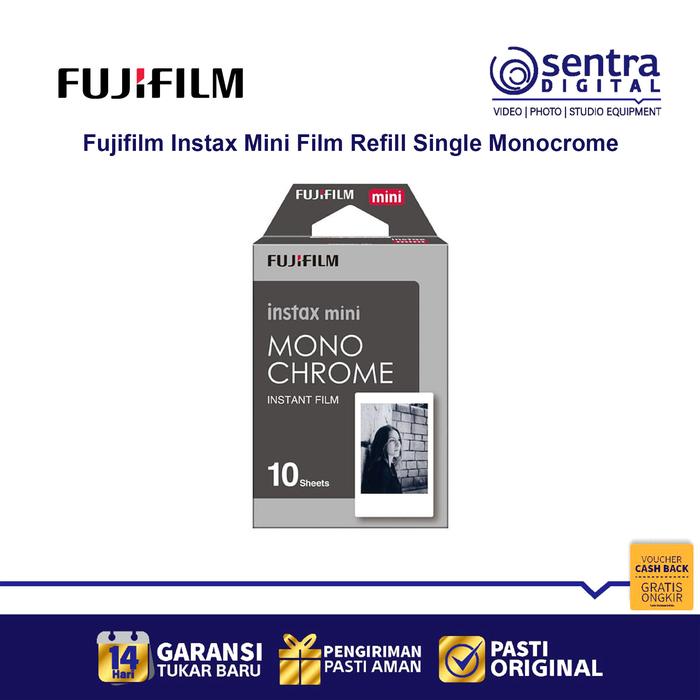 Gambar Fujifilm Instax Mini Film Refill Single Monocrome dari Sentra Digital Kota Surabaya 3 Tokopedia