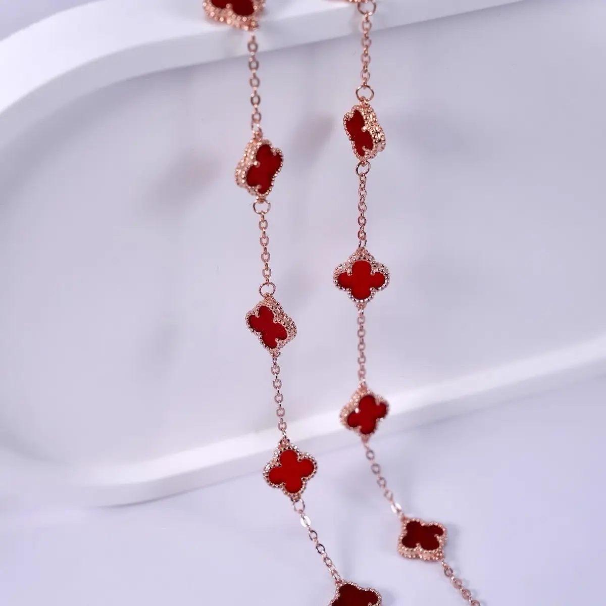 Lắc tay nữ Bạc Ý sang trọng nhiều màu Silvery