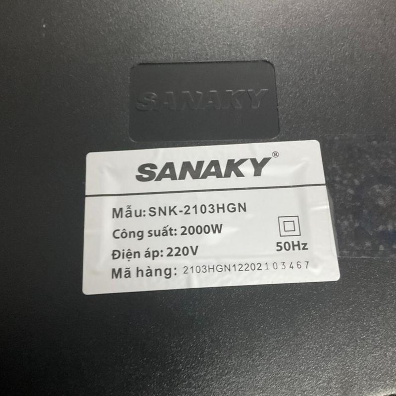 Bếp hồng ngoại Sanaky SNK-2103HGN không kén nồi - Hàng trưng bày 3