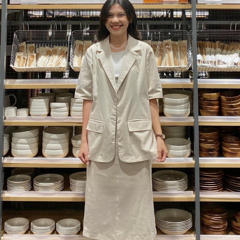 Áo blazer linen - Linen Blazer 4