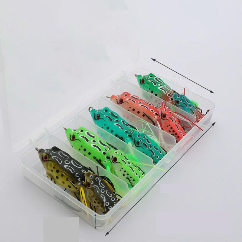 Mồi giả câu lure cá lóc nhái hơi Thunder Frog 7g 11g giá rẻ Bắt Cá Đi Câu Fishing Câu Cá