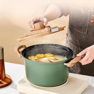 Non-stick Pressure Cooker, Multifunctional Aluminum Alloy Pressure Cooker with Handle, Household Kitchen Appliances for Electric Stove & Gas Stove